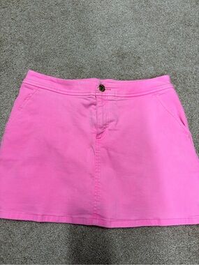 Lilly Pulitzer Hot Pink Mini Skirt